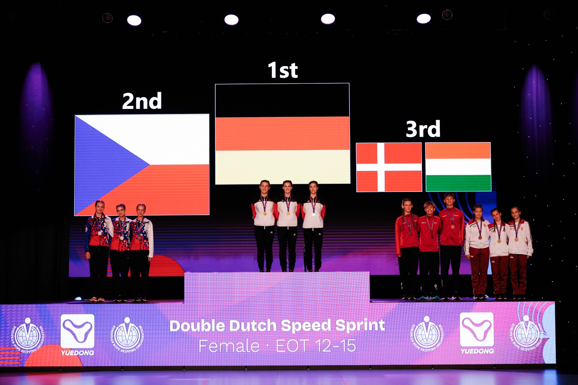 Rebeka Červená, Ema Slobodníková, Johana Mládková